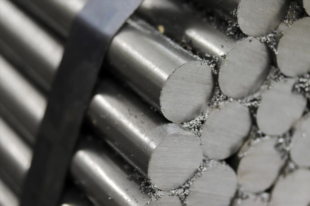Ferro tondo B450C lavorato negli stabilimenti Italfer